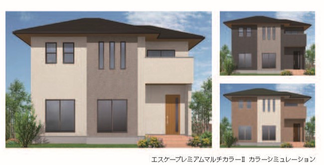エスケープレミアムマルチカラーⅡ カラーシミュレーション
